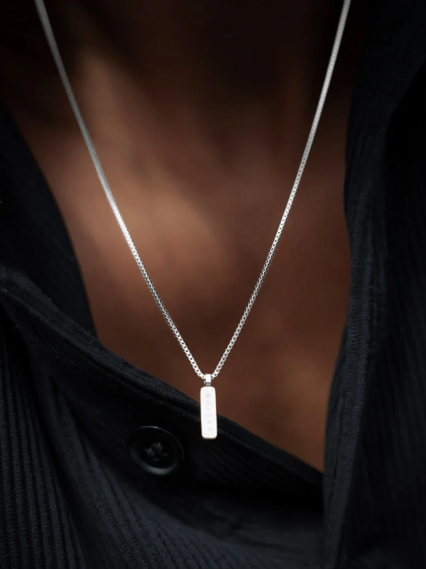 Collier Box Argent