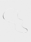 Collier Snake Carré Argent